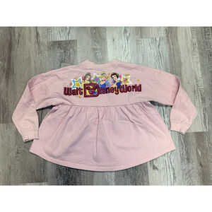 Disney Spirit Jersey Shirt Kid’s Girl’s Medium Pink Walt Disney World Princesses